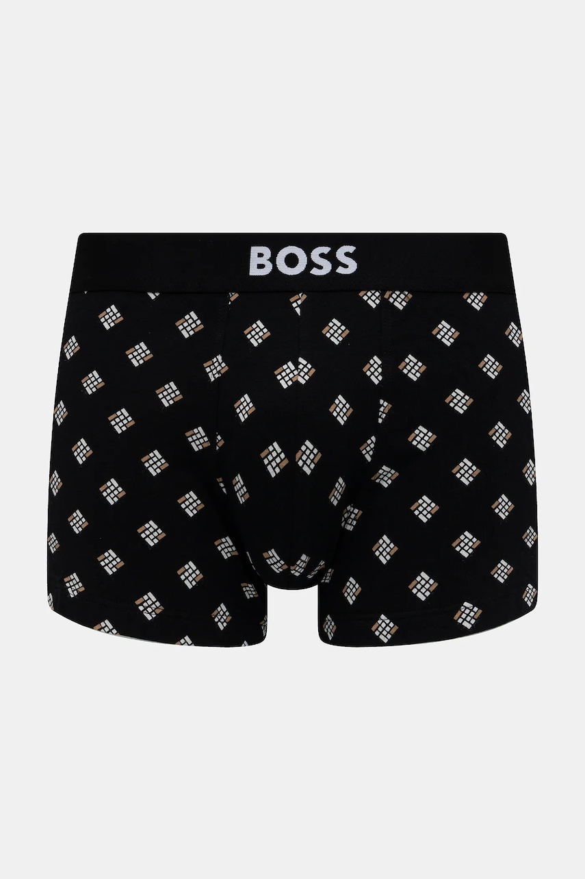 BOSS boxerky bavlnené Trunk 3P BOSS ONE D 3-pak