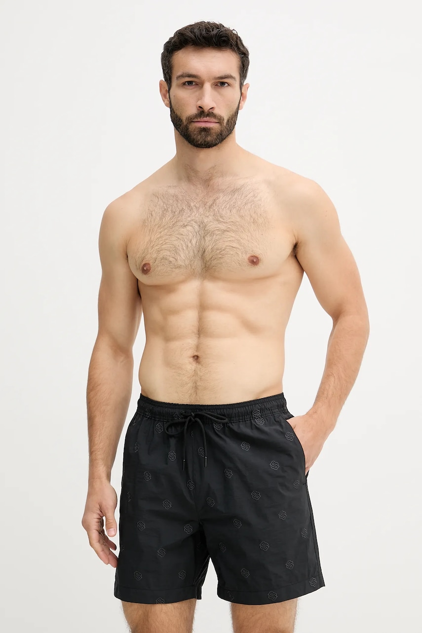 BOSS pantaloni scurți de baie culoarea negru, 50535785
