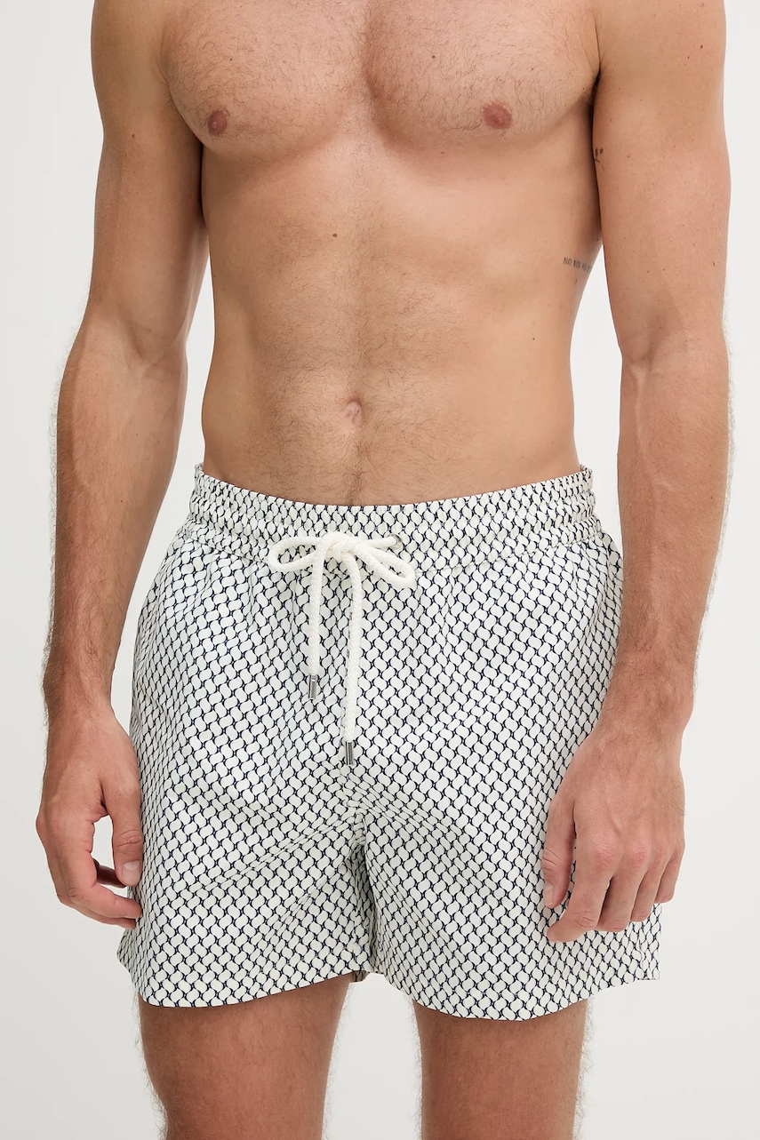 Frescobol Carioca pantaloni scurți de baie culoarea bej, 2617.852