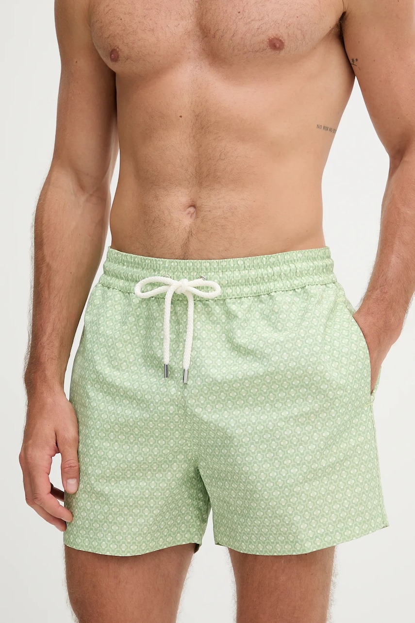 Frescobol Carioca pantaloni scurți de baie culoarea verde, 2619.432