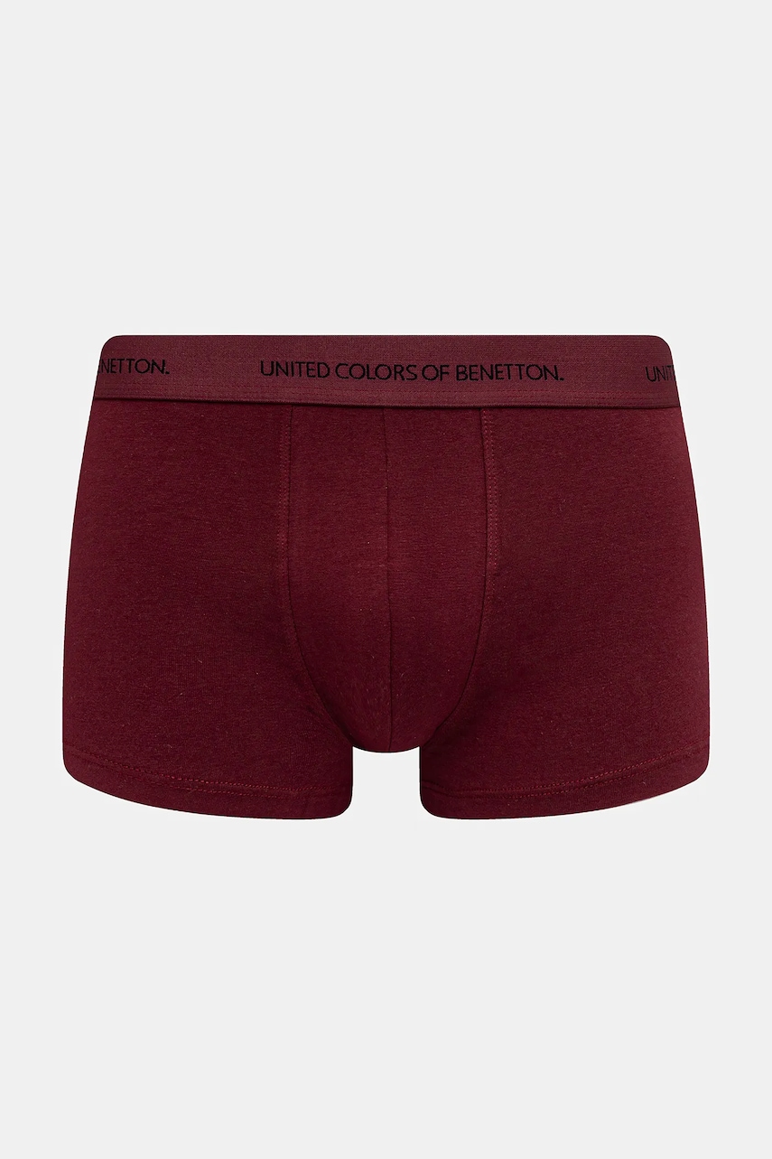 United Colors of Benetton boxeri culoarea bordo, 3OP82X077