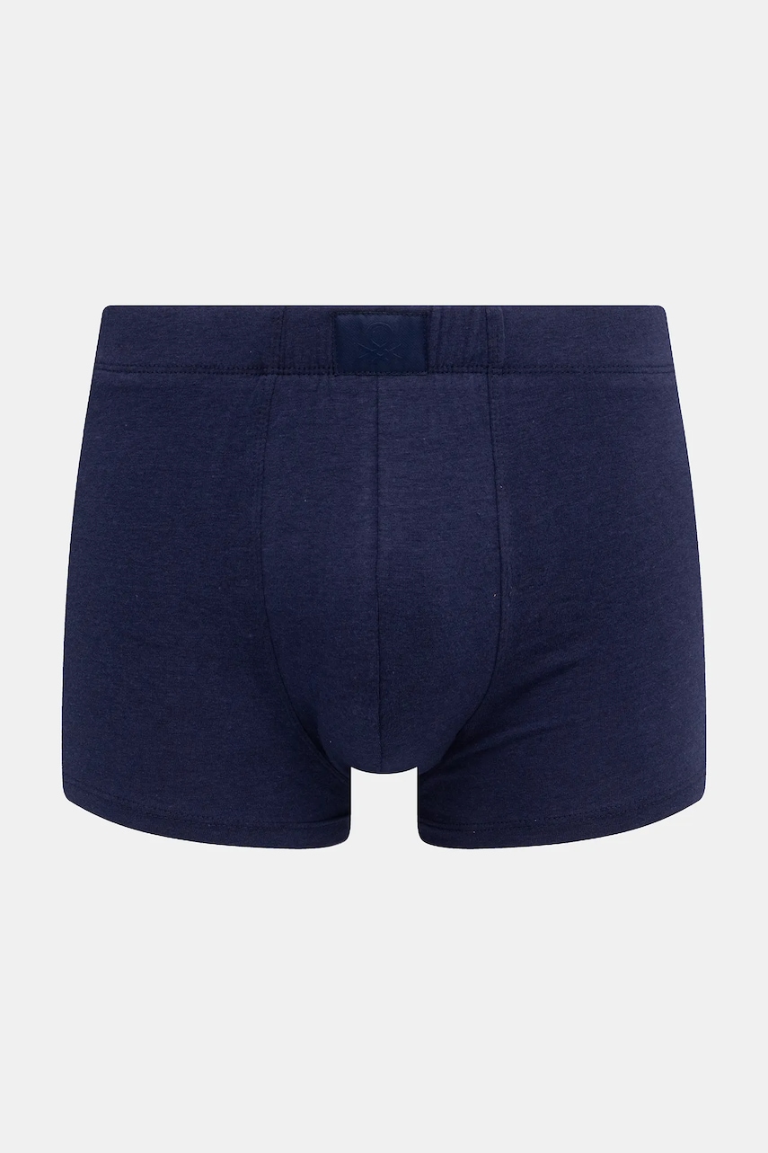 Levně Boxerky United Colors of Benetton tmavomodrá barva, 3XKP2X01I
