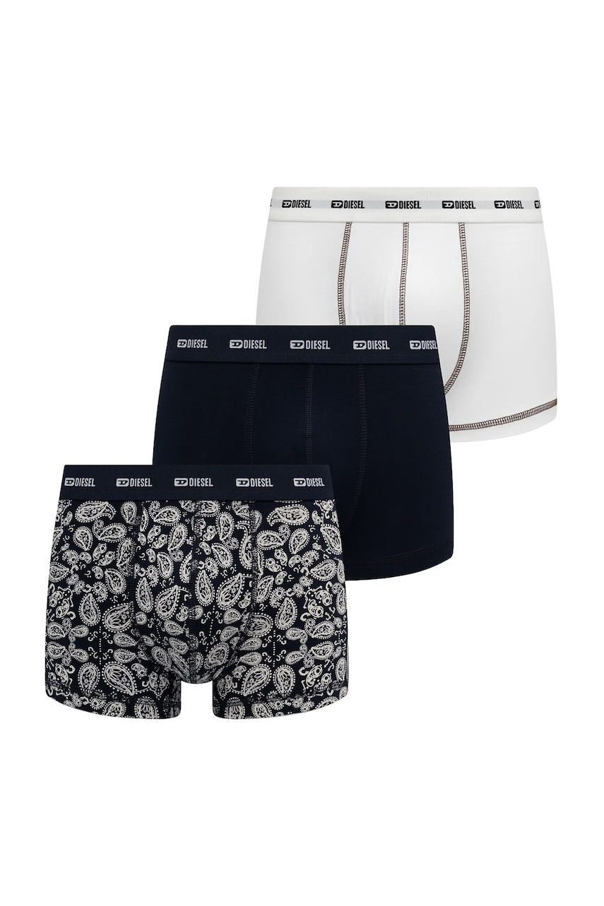 Diesel boxeri DAMIEN-UTLT-3PACK BOXER 3-pack culoarea bleumarin, A17832.0AJFE