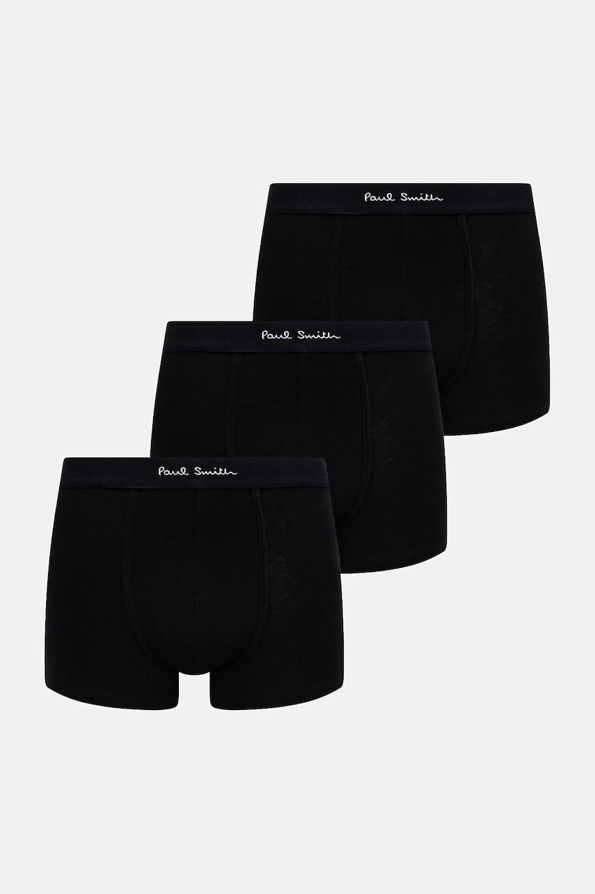 Paul Smith boxeri 3-pack culoarea negru, M1A-914-M3PK