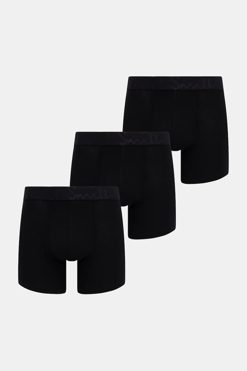 Levně Boxerky Paul Smith 3-pack černá barva, M1A-916FH-M3PK53