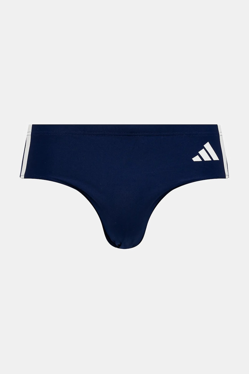 adidas Performance costum de baie 3-Stripes culoarea bleumarin, JY3735
