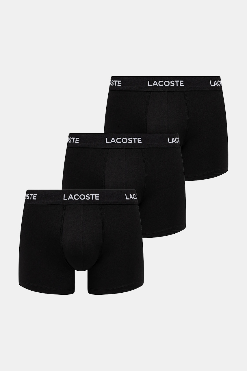 Lacoste boxeri 3-pack culoarea negru, 5H2394
