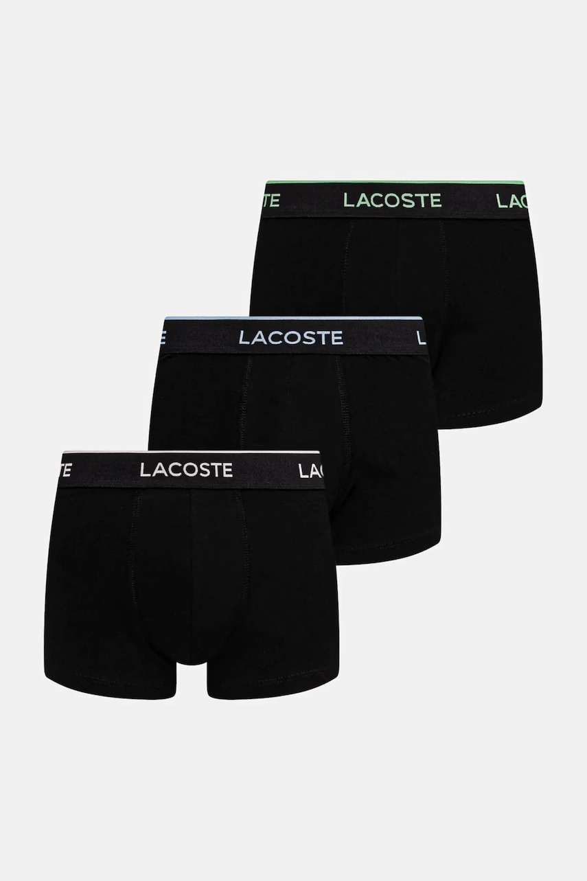 Lacoste boxeri 3-pack culoarea negru, 5H4967
