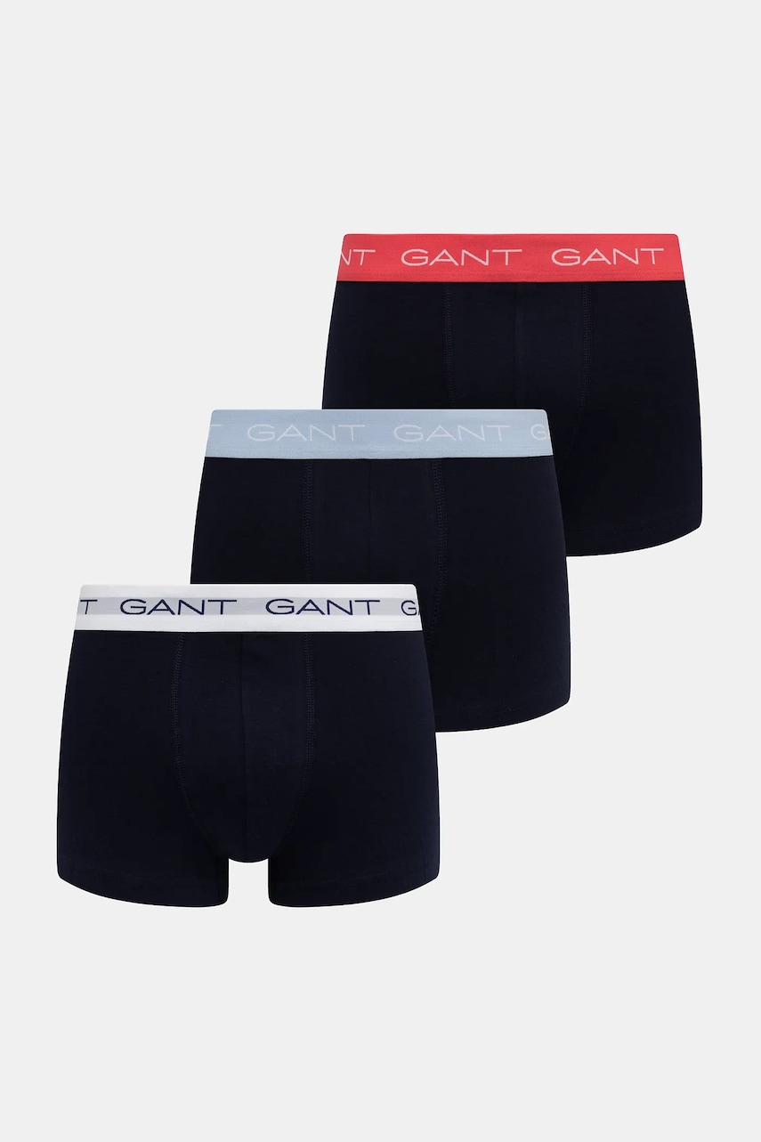 Gant boxeri 3-pack culoarea bleumarin, 902523003 Gant boxeri 3-pack culoarea bleumarin, 902523003
