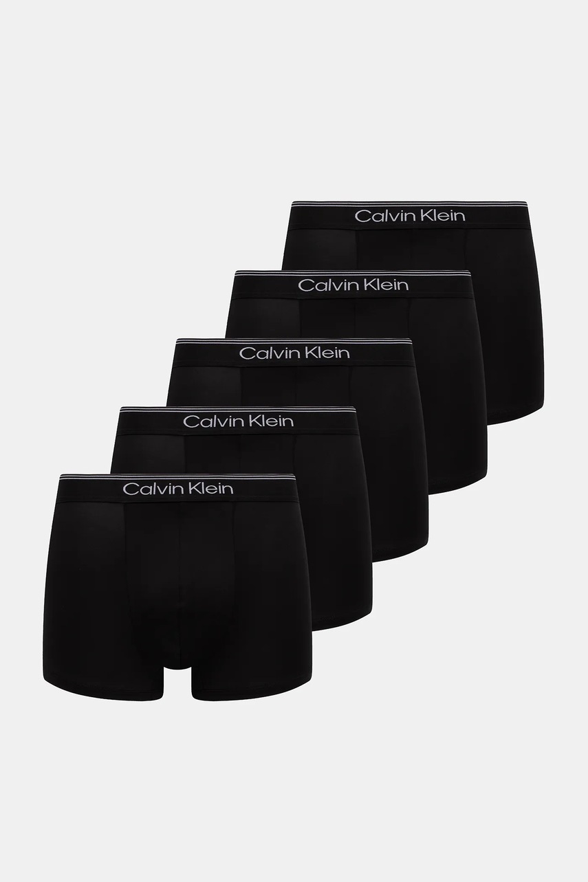 Levně Boxerky Calvin Klein Underwear 5-pack černá barva, LV00NB4412