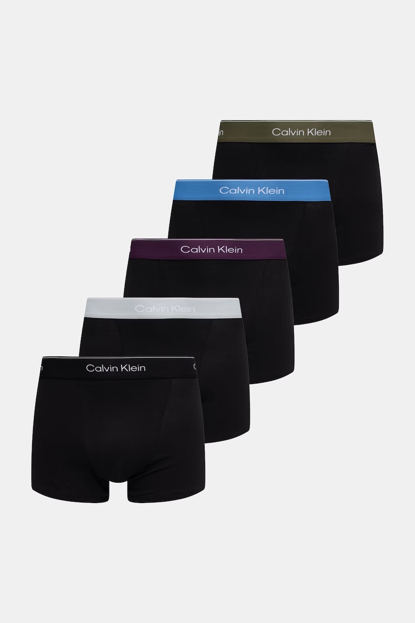 Calvin Klein Underwear boxerky pánske bavlnené s elastanom 5-pak