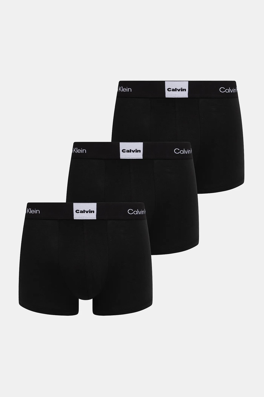 Levně Boxerky Calvin Klein Underwear 3-pack černá barva, LV00NB4476