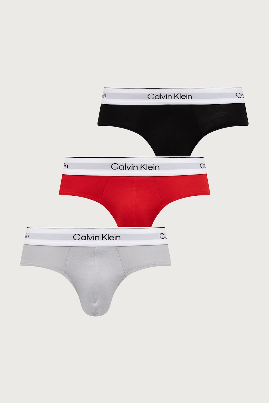 Calvin Klein Underwear  slipy pánske bavlnené s elastanom 3-pak