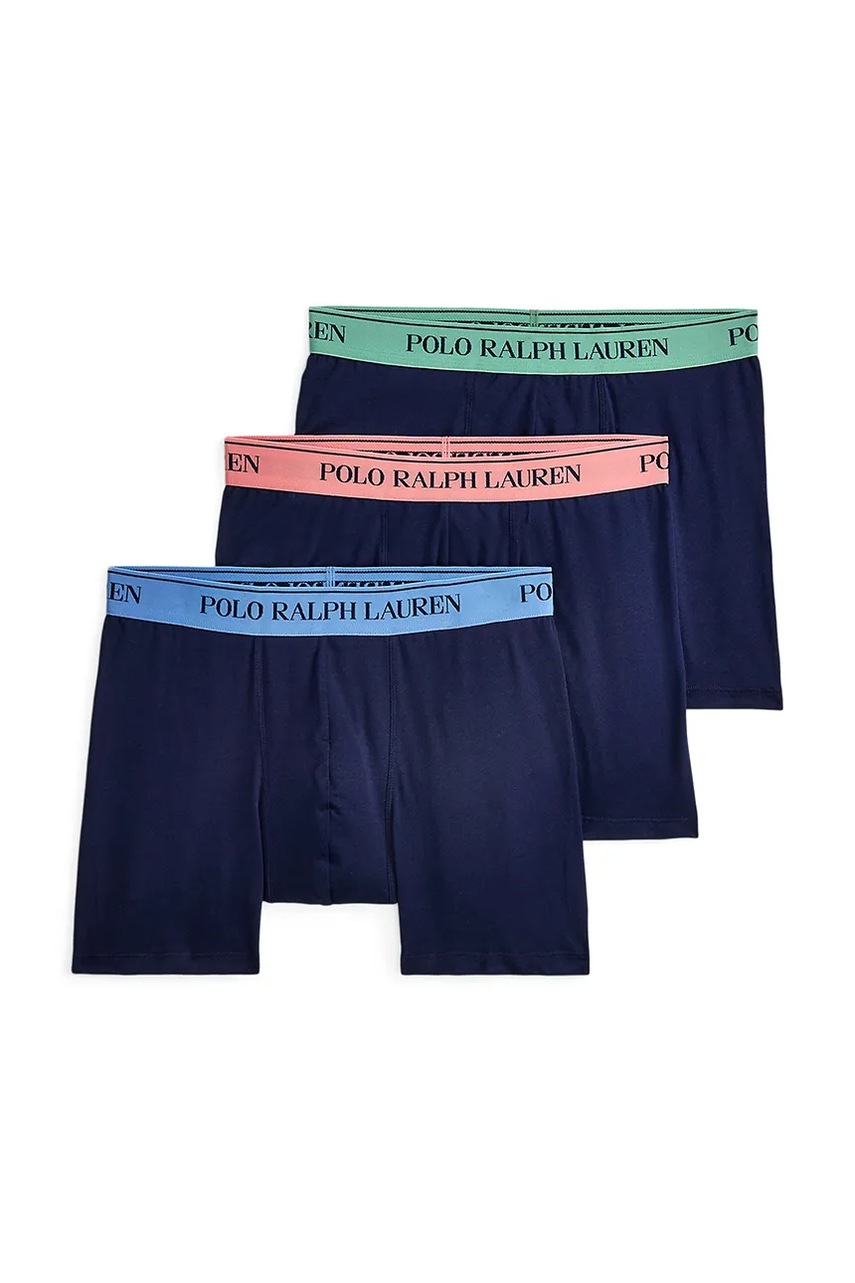 Levně Boxerky Polo Ralph Lauren černá barva, 714830300