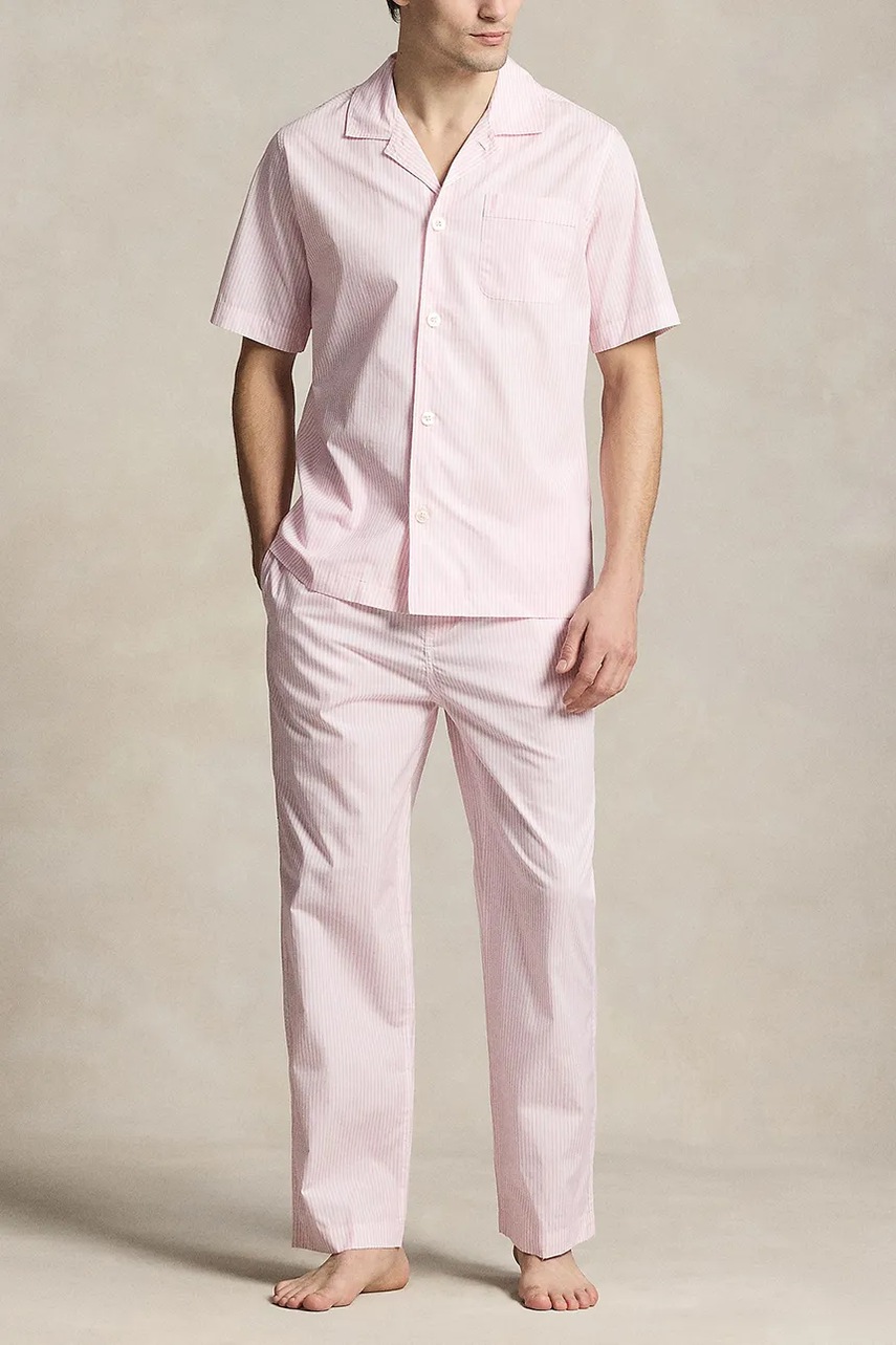 Bavlněná pyžamová košile Polo Ralph Lauren (obrázek 3)