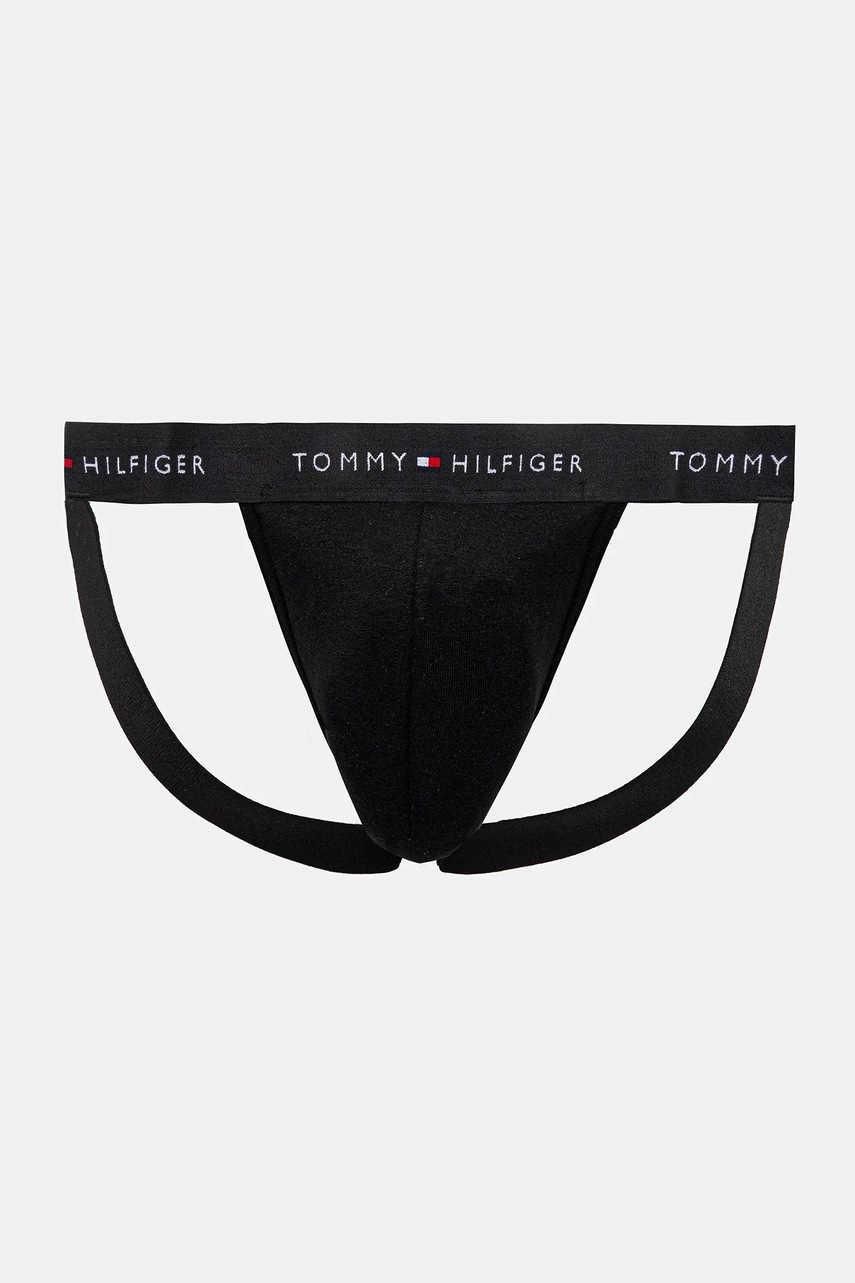 Трусы джоки (jockstrap) Tommy Hilfiger 3 шт цвет чёрный UM0UM03384