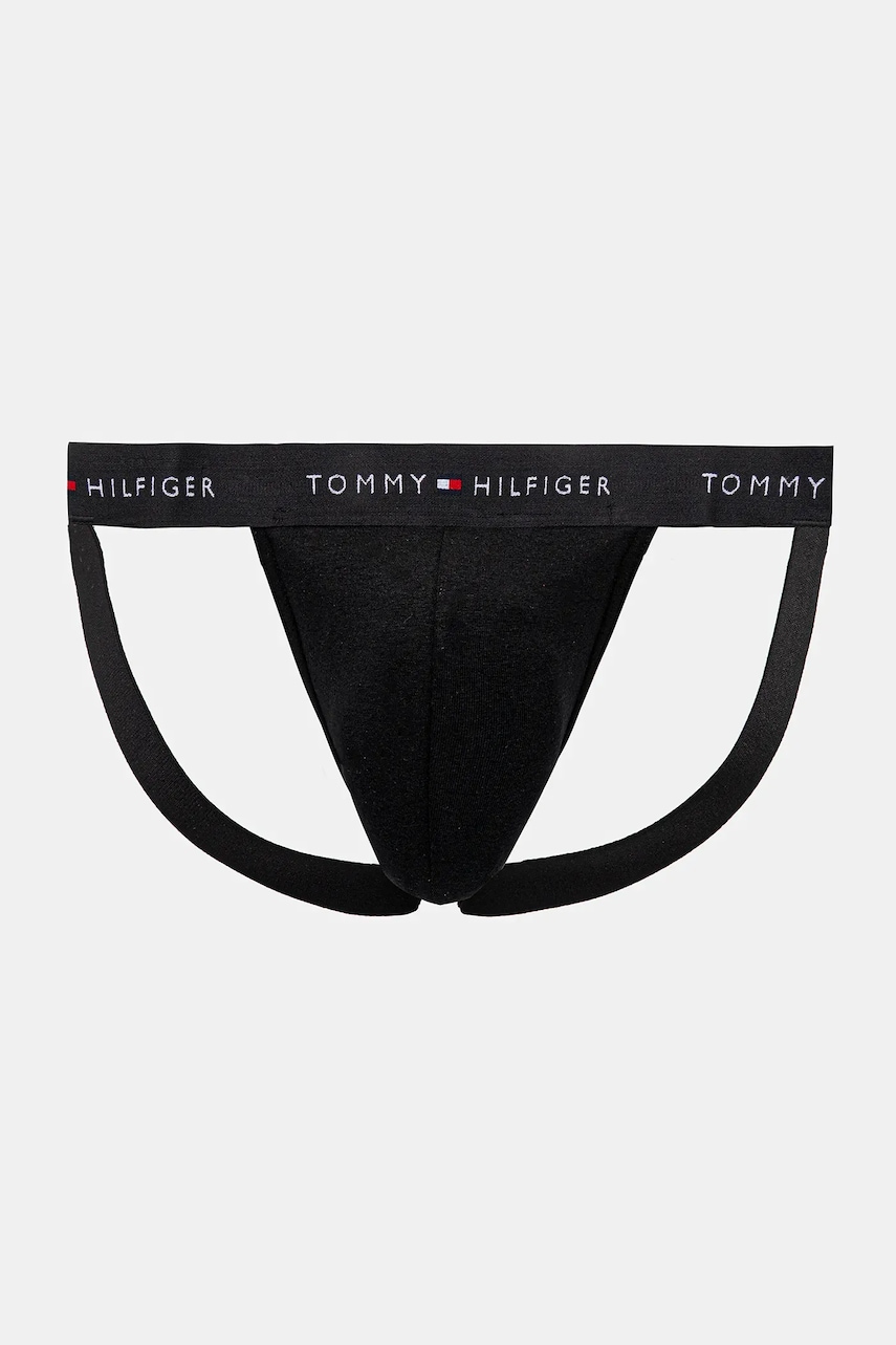 Трусы джоки (jockstrap) Tommy Hilfiger 3 шт цвет чёрный UM0UM03384 Трусы джоки (jockstrap) Tommy Hilfiger 3 шт цвет чёрный UM0UM03384