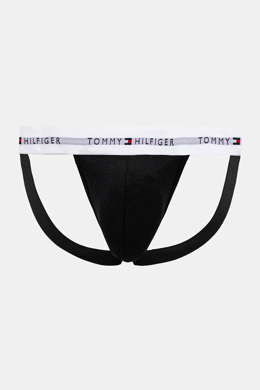 Трусы джоки (jockstrap) Tommy Hilfiger 3 шт цвет чёрный UM0UM03384 Трусы джоки (jockstrap) Tommy Hilfiger 3 шт цвет чёрный UM0UM03384
