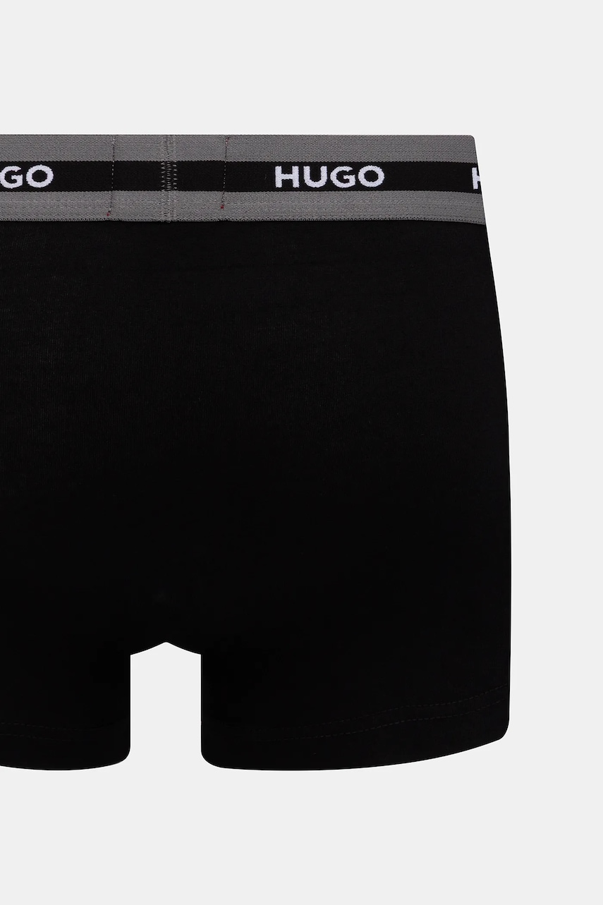 HUGO boxerky pánské s bavlnou TRUNK TR PLANET DES 3-pack