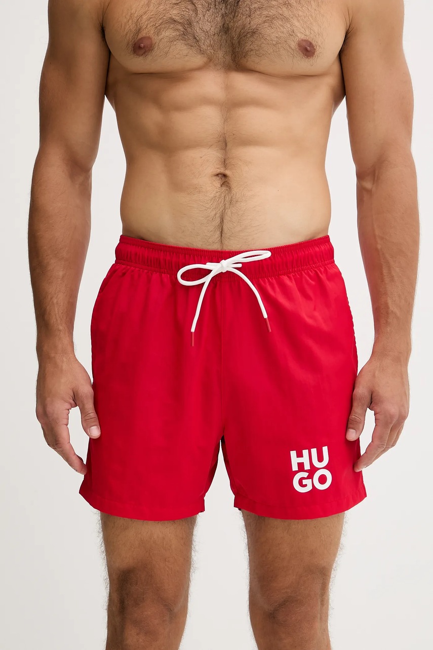 Купальные шорты HUGO цвет красный 50545464