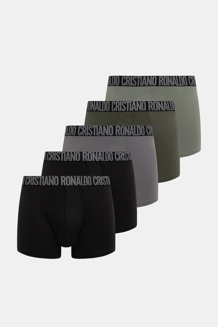 CR7 Cristiano Ronaldo boxeri 5-pack culoarea verde, 8523.49.700