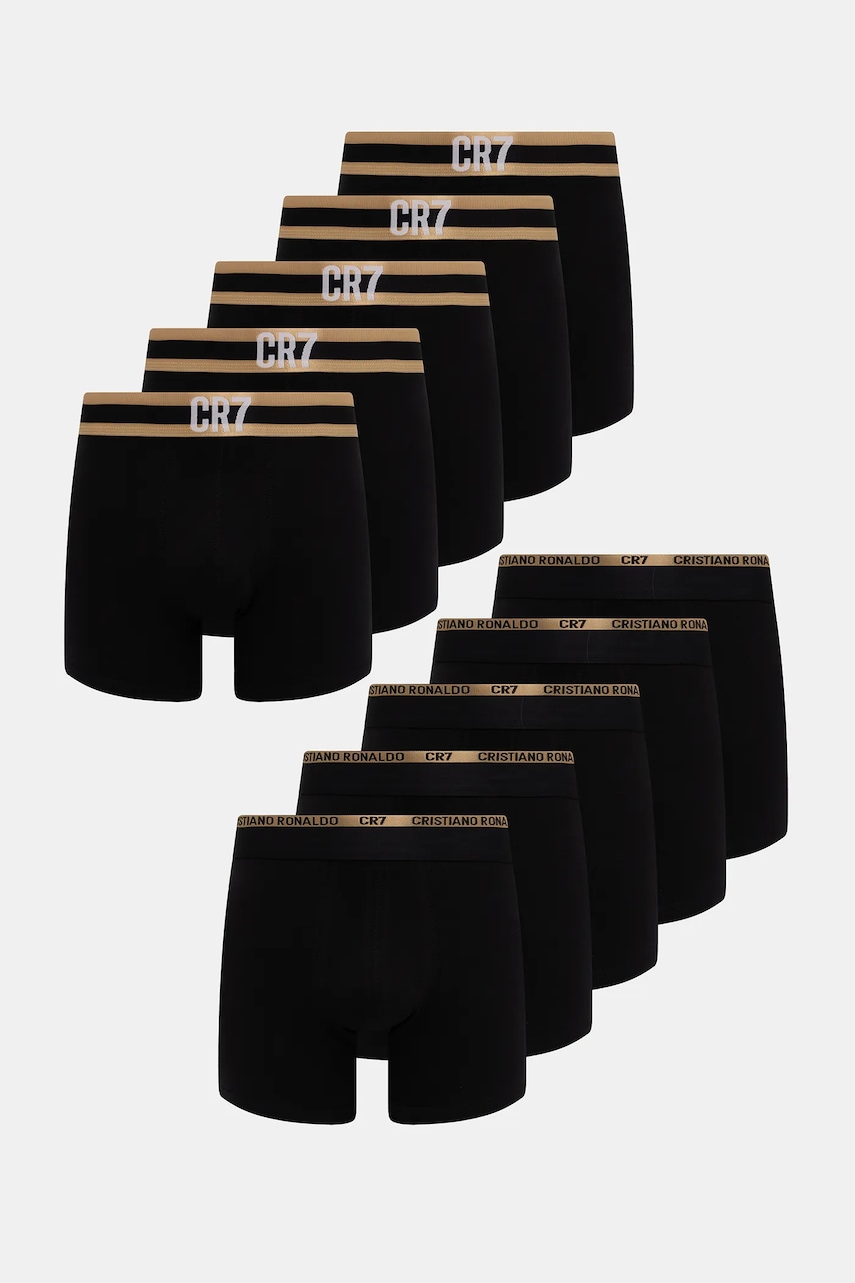 CR7 Cristiano Ronaldo boxeri 10-pack culoarea negru, 8120.49.2583