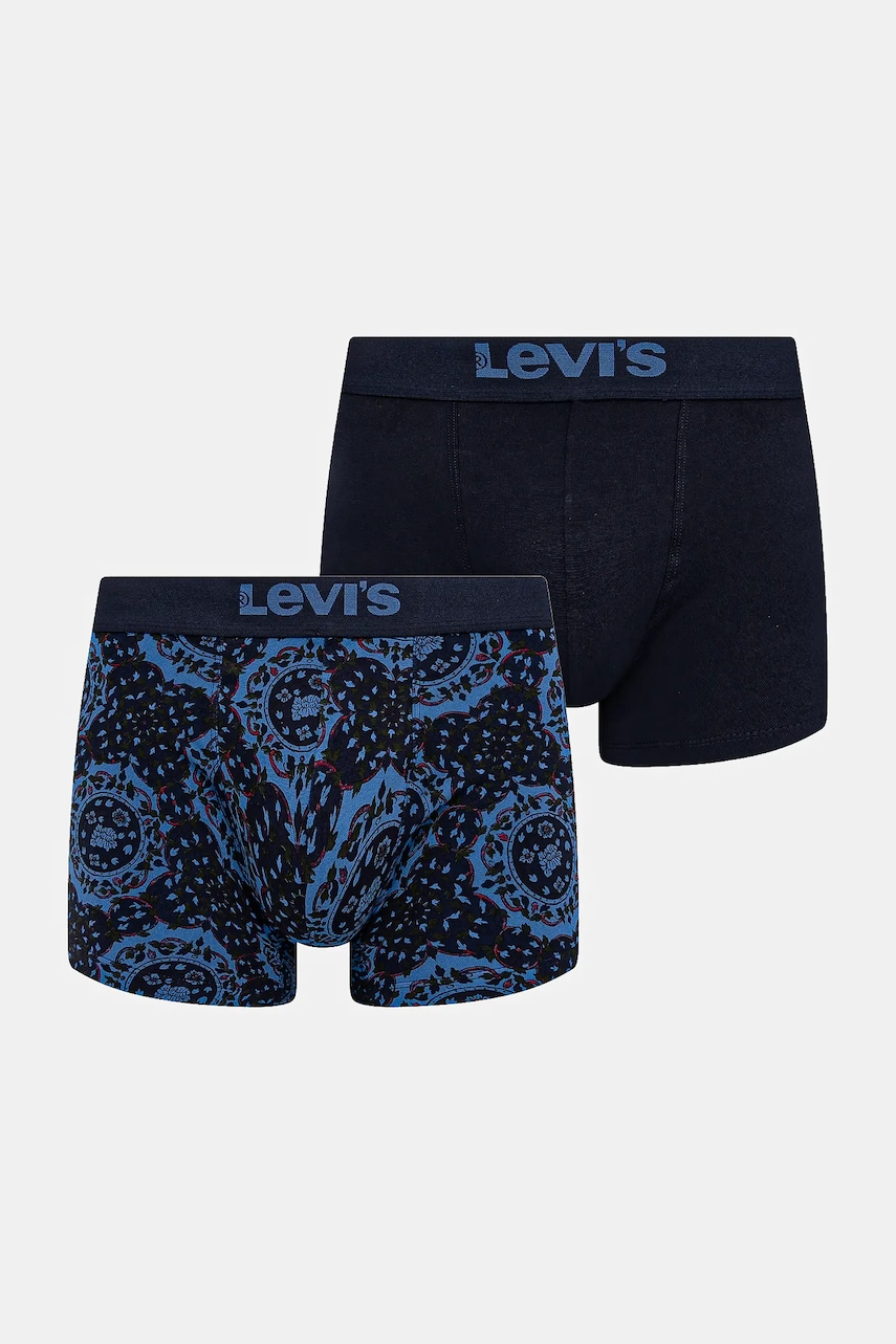 Levi\'s boxeri 2-pack culoarea bleumarin, 37149-1206
