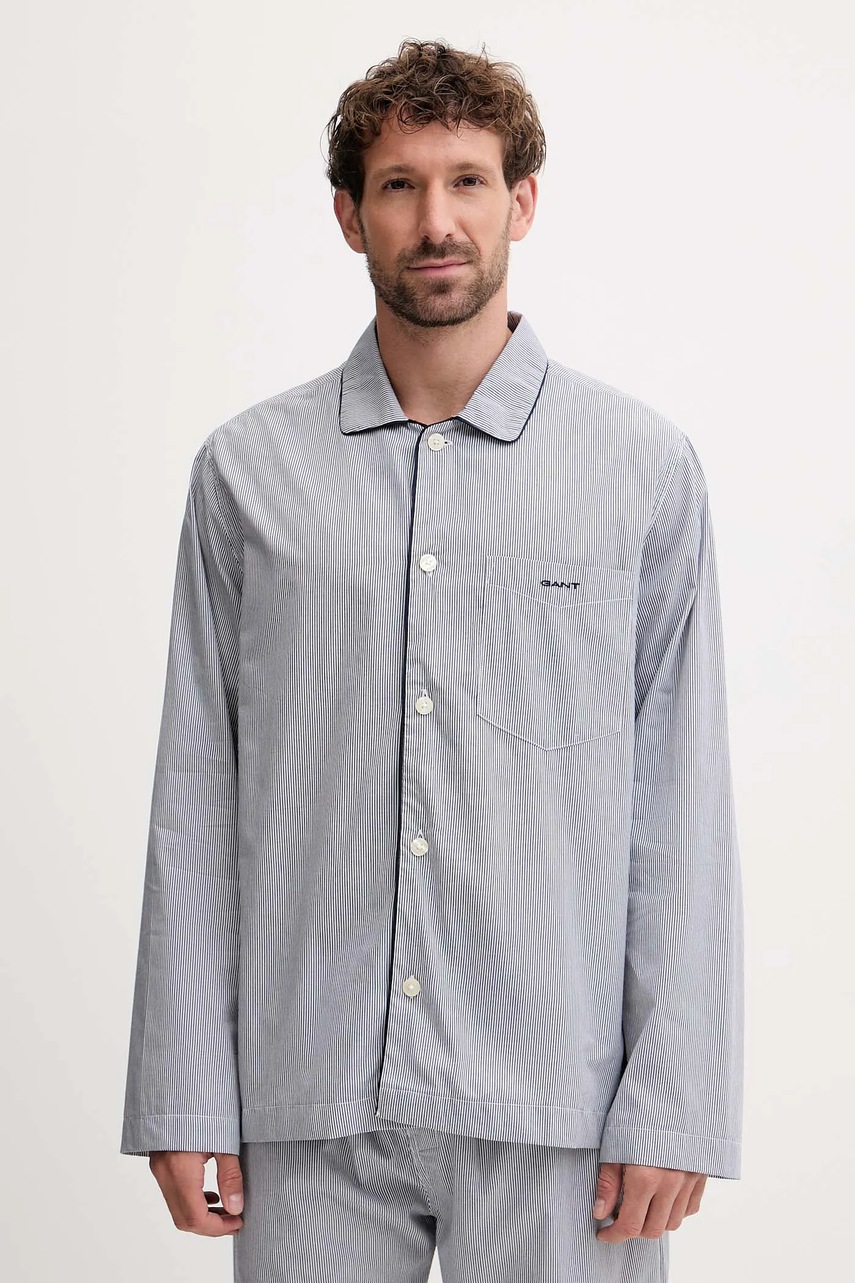 Хлопковая пижама Gant узор 902539300