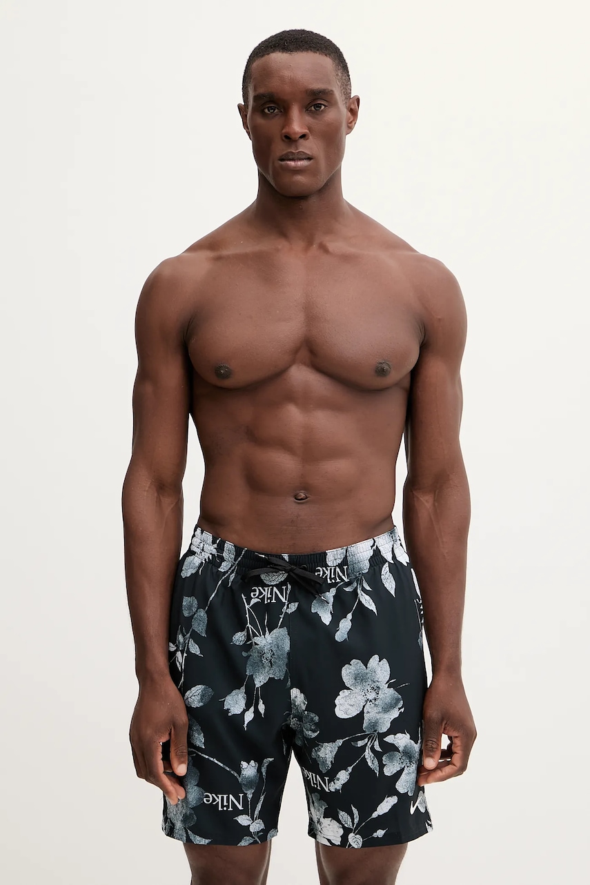 Nike pantaloni scurti de baie culoarea verde, NESSF541
