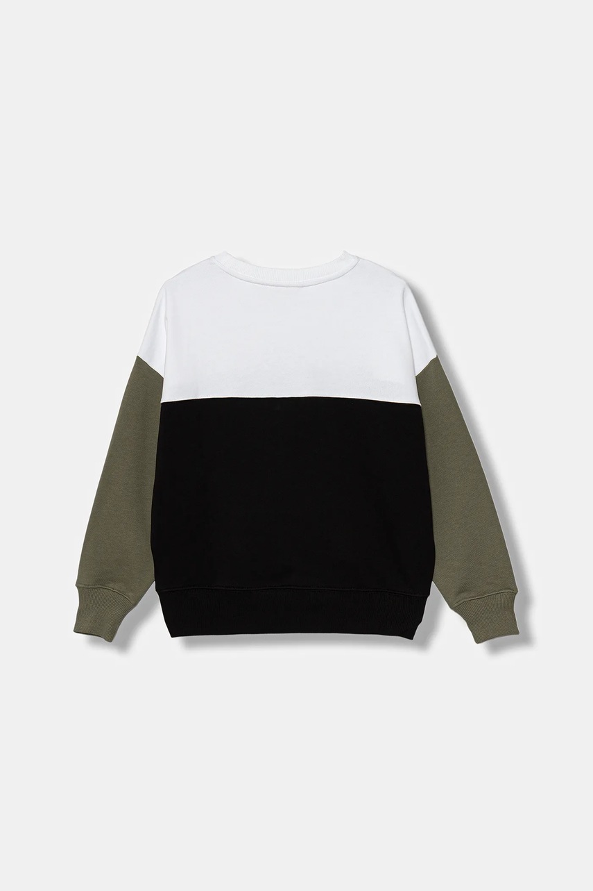 Детская хлопковая кофта Calvin Klein Jeans цвет чёрный узор IB0IB02523 Детская хлопковая кофта Calvin Klein Jeans цвет чёрный узор IB0IB02523
