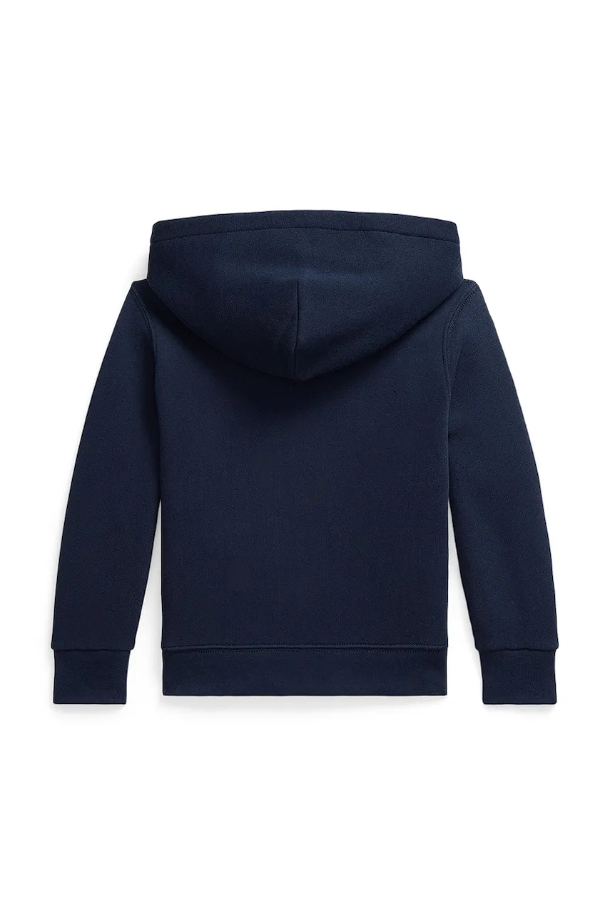 Кофта Polo Ralph Lauren цвет синий с капюшоном однотонная 322749954059 Кофта Polo Ralph Lauren цвет синий с капюшоном однотонная 322749954059