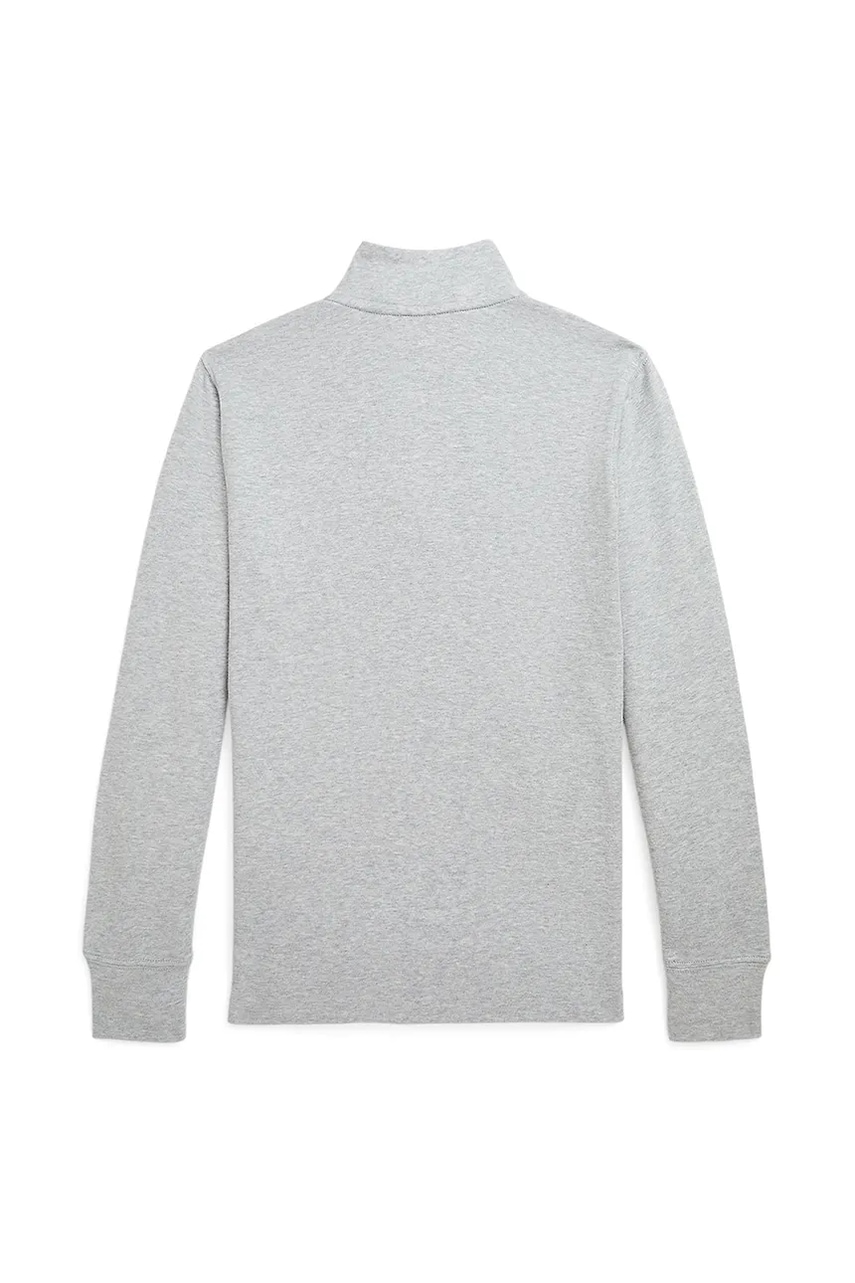 Кофта Polo Ralph Lauren цвет серый однотонная 323952436002 Кофта Polo Ralph Lauren цвет серый однотонная 323952436002