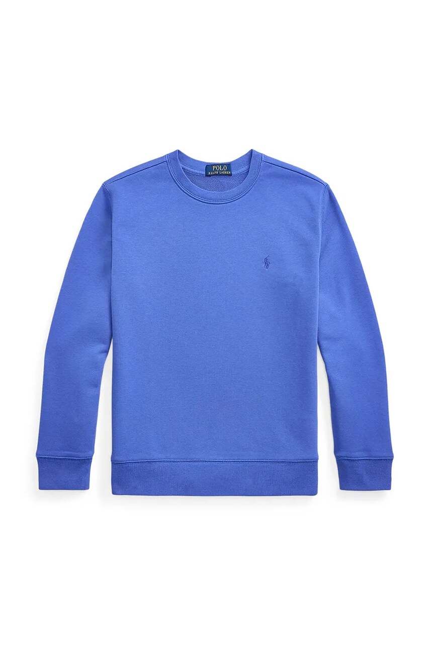 Levně Mikina Polo Ralph Lauren modrá barva, hladká, 323971277002