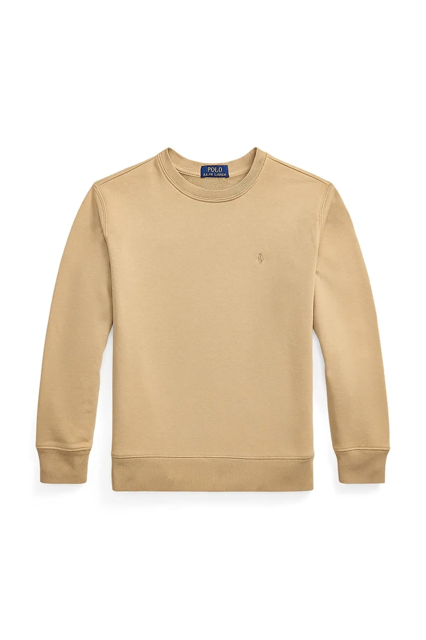 Mikina Polo Ralph Lauren béžová barva, 323971277004