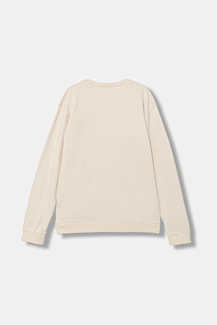 Детская хлопковая кофта Guess цвет бежевый с принтом L5YQ21 KAD74 Детская хлопковая кофта Guess цвет бежевый с принтом L5YQ21 KAD74