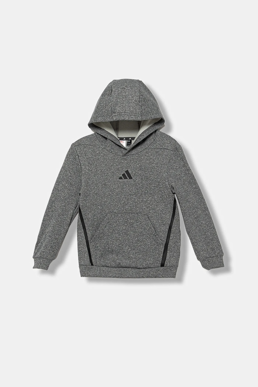 Детская кофта adidas цвет серый с капюшоном JW4976 Детская кофта adidas цвет серый с капюшоном JW4976