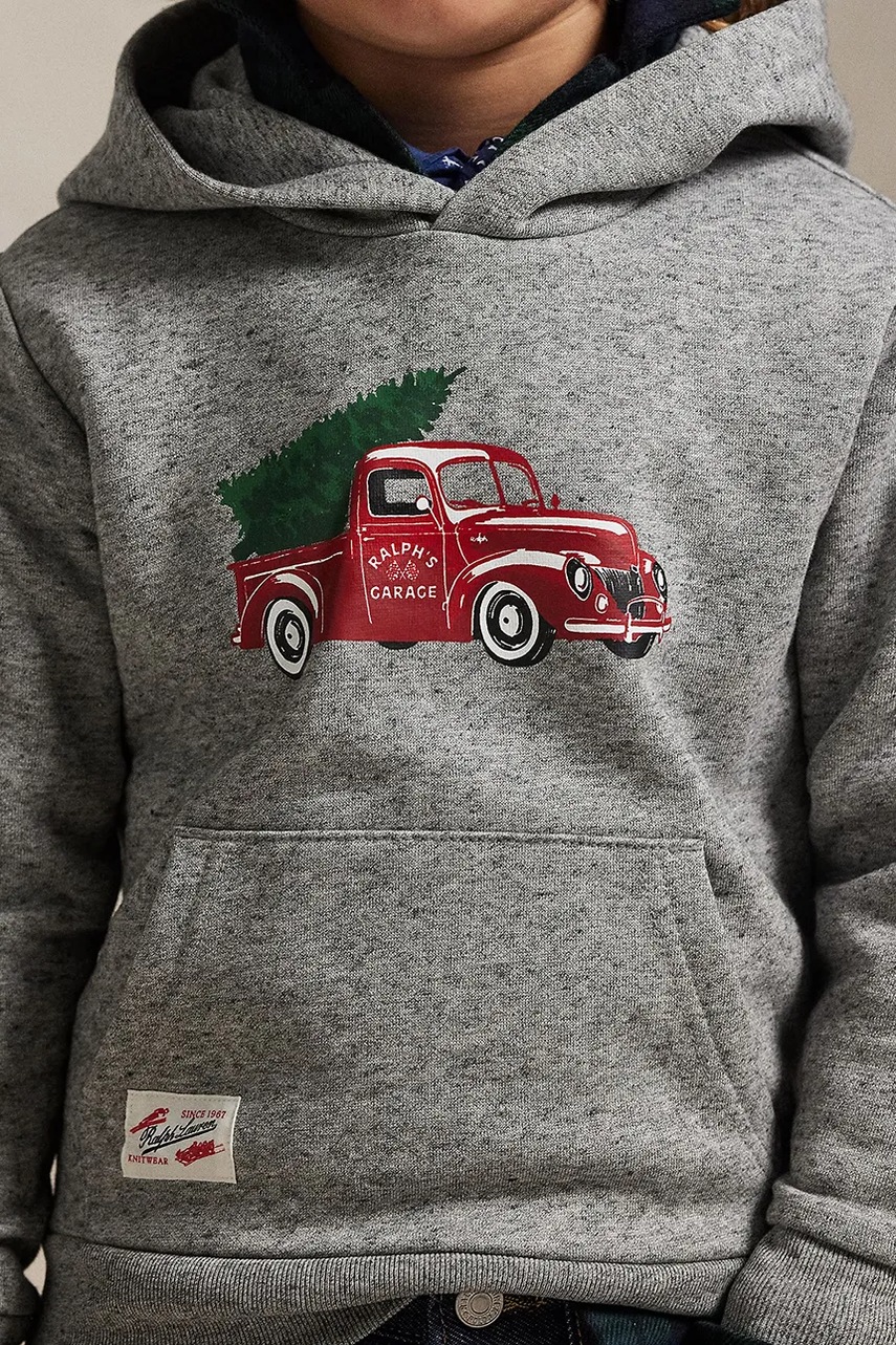 Dětská mikina s bavlnou Polo Ralph Lauren (obrázek 5)