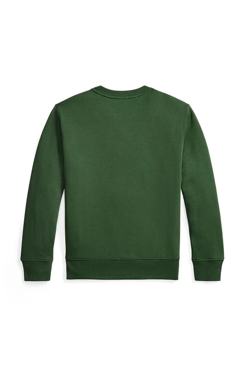 Детская кофта Polo Ralph Lauren цвет зелёный с принтом 323981261001