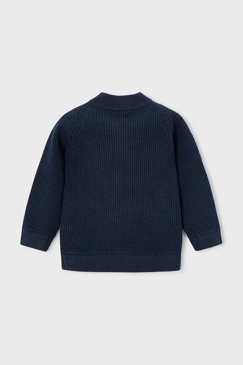 Детский хлопковый кардиган Mayoral цвет синий 4385