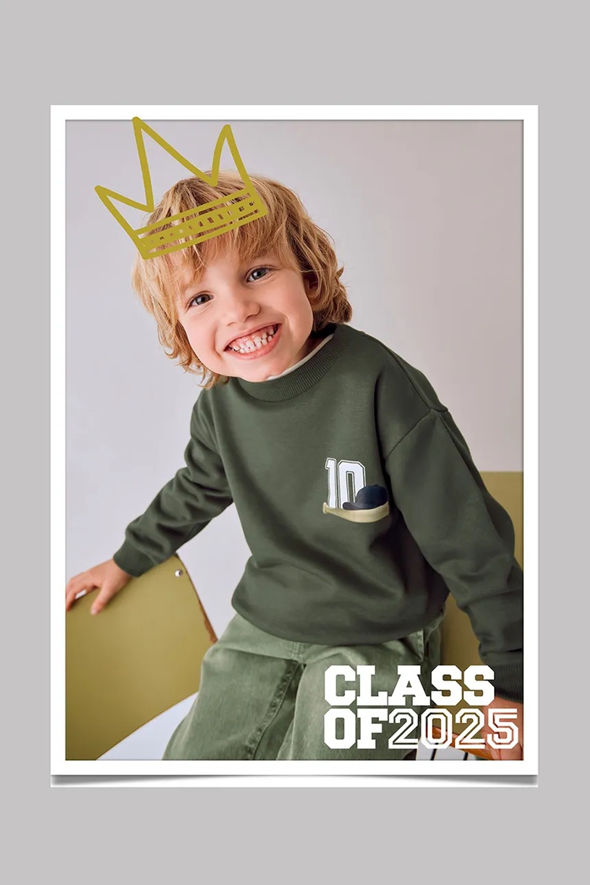 Dětská bavlněná mikina Mayoral