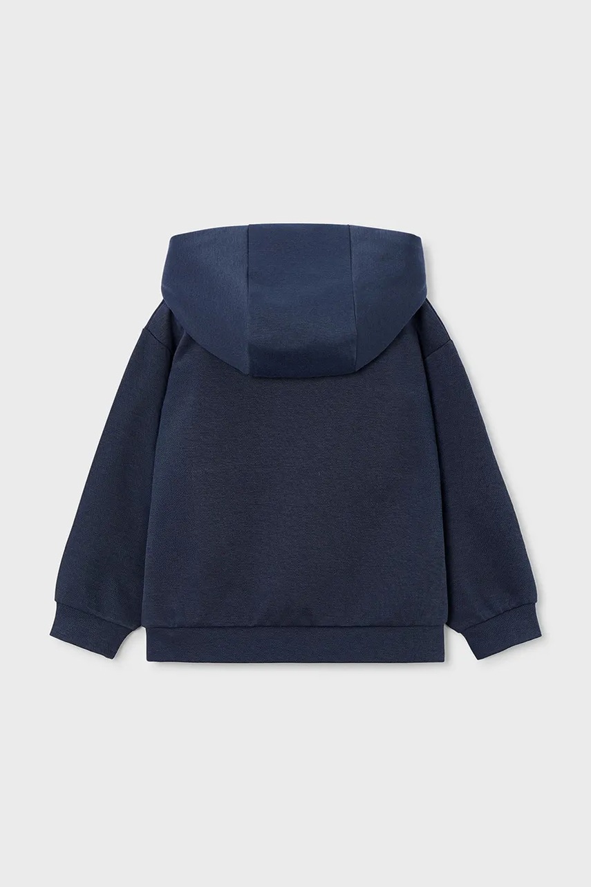 Кофта Mayoral цвет синий с капюшоном 4409