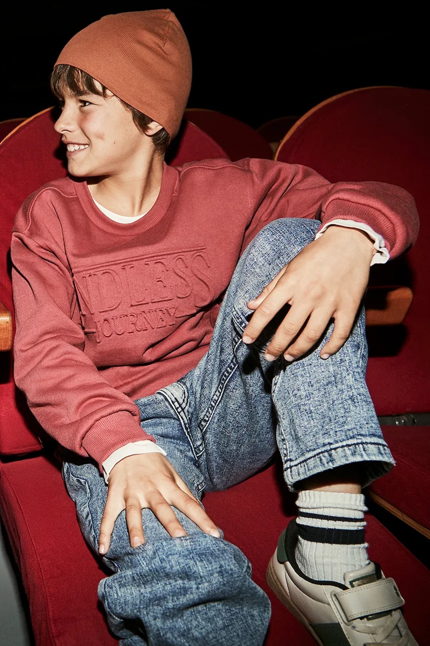 Mayoral bluză copii culoarea roșu, cu imprimeu, 7405