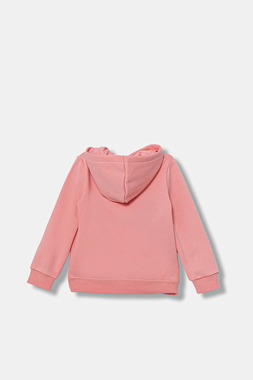 Детская кофта Puma ESS No. 1 Logo Hoodie FL PS цвет розовый с капюшоном с принтом 684931 Детская кофта Puma ESS No. 1 Logo Hoodie FL PS цвет розовый с капюшоном с принтом 684931