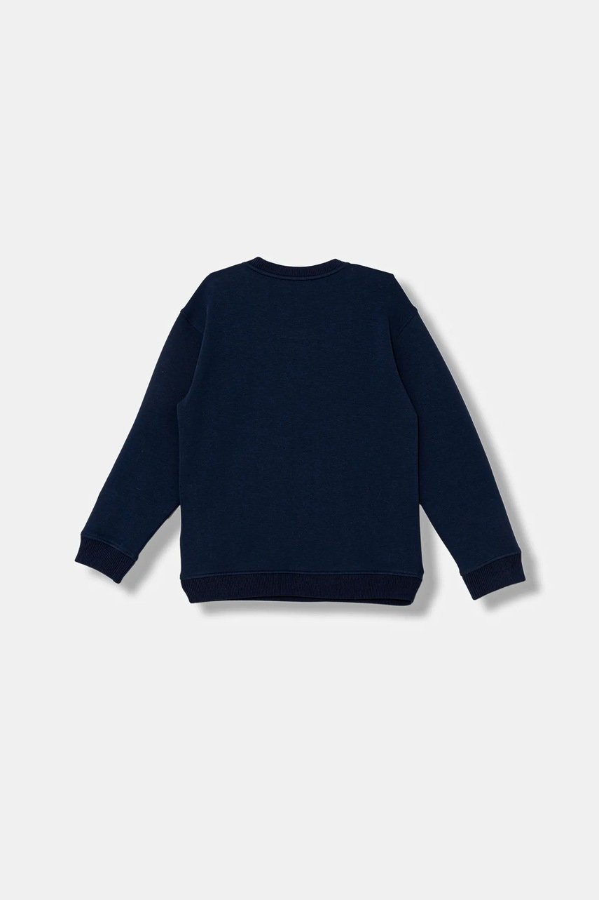 Детская кофта Emporio Armani цвет синий с аппликацией EB000781 AF10126 Детская кофта Emporio Armani цвет синий с аппликацией EB000781 AF10126