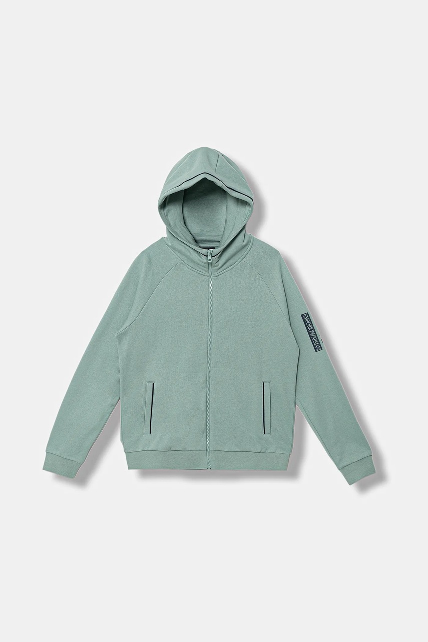 Детский спортивный костюм EA7 Emporio Armani цвет бирюзовый 7B000178 AF10368 Детский спортивный костюм EA7 Emporio Armani цвет бирюзовый 7B000178 AF10368