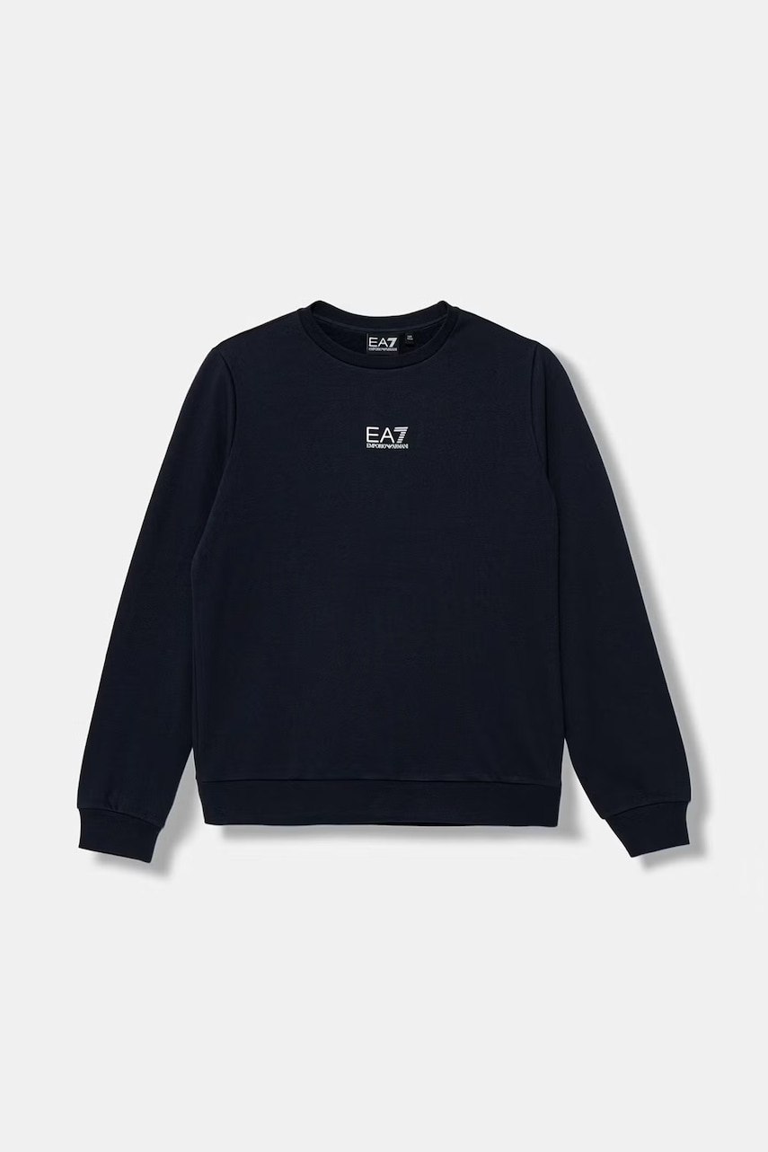 EA7 Emporio Armani dukserica za djecu s pamukom