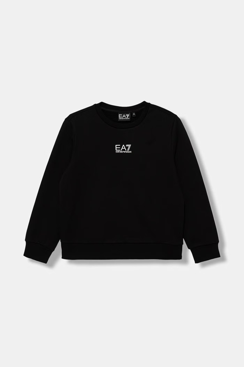 EA7 Emporio Armani hanorac pentru copii cu bumbac