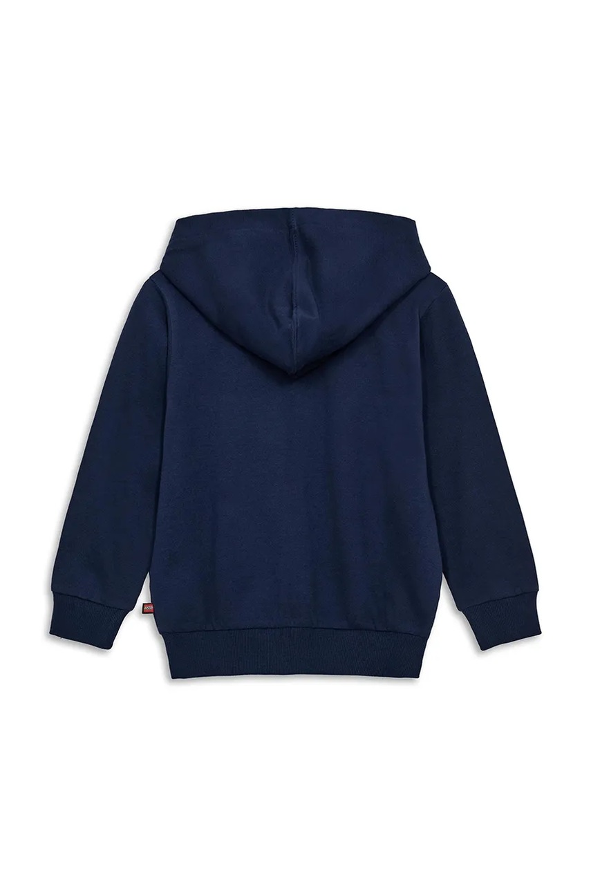 Кофта Lego LWSAKU 700 цвет синий с капюшоном 11010945