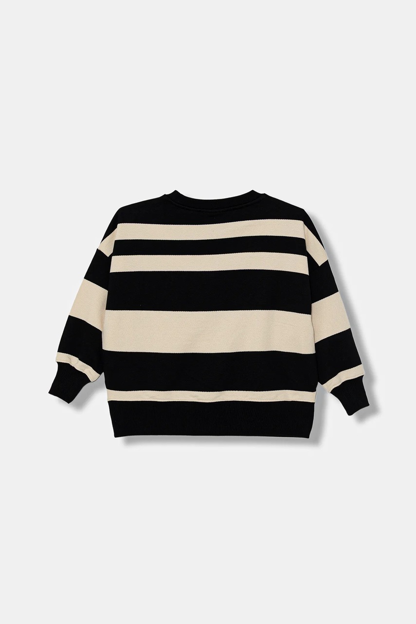 Детская хлопковая кофта Calvin Klein Jeans цвет чёрный IB0IB02558 Детская хлопковая кофта Calvin Klein Jeans цвет чёрный IB0IB02558