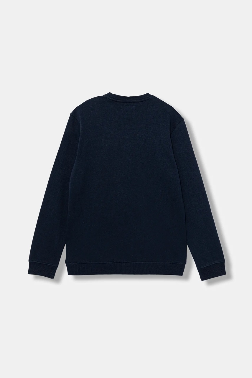 Детская хлопковая кофта Guess цвет синий с принтом L5BQ07 KAD74